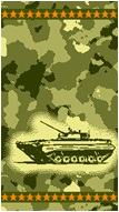 Полотенце махровое пестротканое 30х60 артикул С79-ЮА рис. 4385, Камуфляж-танк