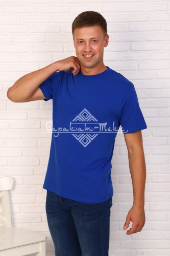 Синяя футболка Баракат-текс