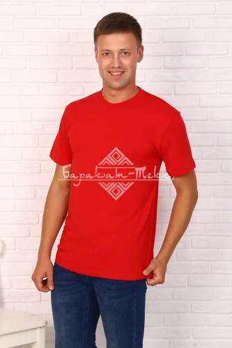 Красная футболка Баракат-текс