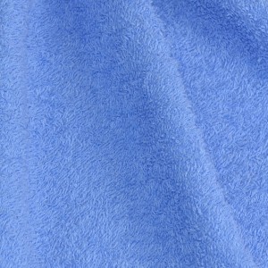 Полотно махровое, 150 см., 380 гр/м2, цвет: 011-Василек (Мави, оттенок голубого))