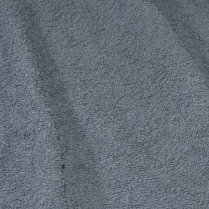 Полотно махровое кольц, 150 см., цвет: 910-серый МР (ЭЛИТ)