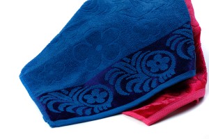 Полотенце махровое, г/к, жак., 50х90, арт. BJ3 50-90, цвет: 706-ярко-синий