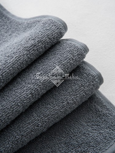 Полотенце махровое, г/к, 380 гр/м2, 50х90, арт. SF 50-90, цвет: 1120-Дымчатый