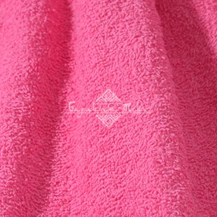 Полотно махровое кольц, 220 см., цвет: 105-ярко-розовый МР (ЭЛИТ)