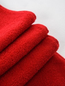 Полотенце махровое, г/к, 380 гр/м2, 50х90, арт. SF 50-90, цвет: 109-Красный