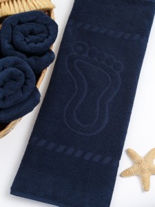 Полотенце махровое, г/к, 50х70, арт. S 50-70 BS, 450 гр/м2, цвет: 17-1207 Синий