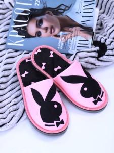 Тапки EMOTION DAY «Play Boy» (женск.; велюр) р-р: 36-41
