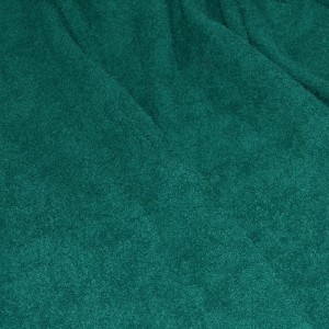 Полотно махровое кольц, 220 см., 365 г/м2, цвет: 507-темно-зеленый