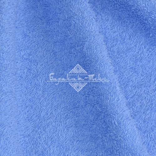 Полотно махровое кольц, 220 см., цвет: 012-голубой МР (ЭЛИТ)