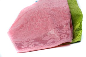 Полотенце махровое, г/к, жак., 50х90, арт. BJ5 50-90, цвет: 1052-розовый