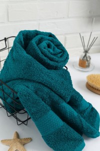 Полотенце махровое, г/к, 70х140, арт. 70-140 BS, 460 гр/м2, цвет: 507-темно-зеленый