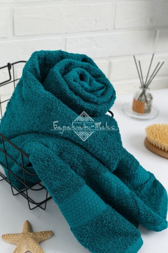 Полотенце махровое, г/к, 70х140, арт. 70-140 BS, 460 гр/м2, цвет: 507-темно-зеленый