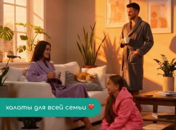 Халаты для всей семьи: как подобрать каждому свой