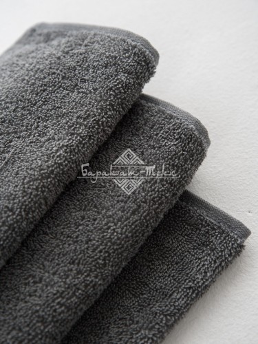 Полотенце махровое, г/к, 380 гр/м2, 50х90, арт. SF 50-90, цвет: 910-Серый